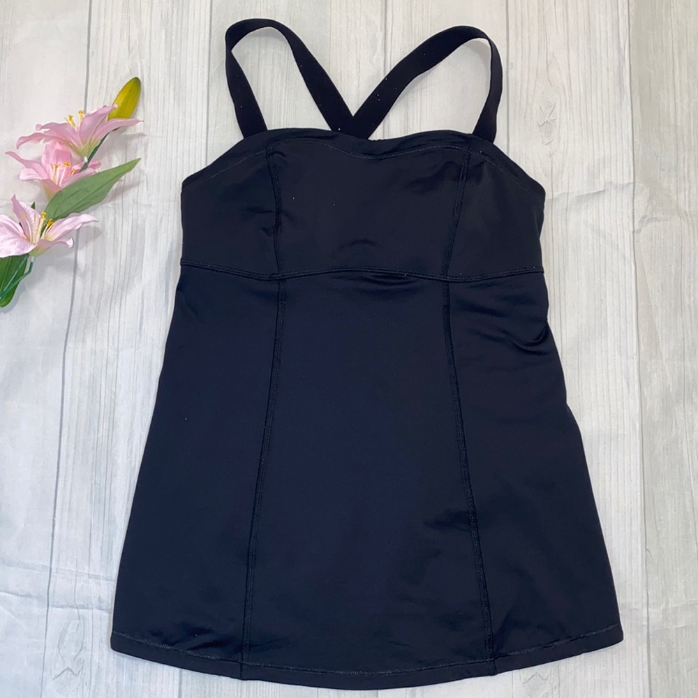 Lululemon Run Tank Top Adjustable Cross Strap